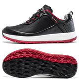 Training Golf Shoes Men's Breathable Golf Sneakers Light Weight Golfers Footwears Anti Slip Walking MartLion HeiHong 40 