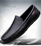 Genuine Leather Men's Casual Shoes Luxury Loafers Moccasins Breathable Slip on Driving Homme MartLion   