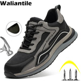 Welding Safety Shoes For Men's Protective Industrial Working Boots Puncture Proof Indestructible Work Sneakers MartLion   
