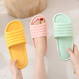 Thick Platform Slipper Women Korean Eva Slippers Home Flip Flops Ladies Soft Sole Cloud Sandals Mart Lion   