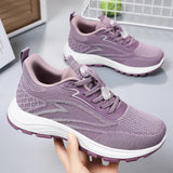 Walking shoes for women's spring sports have a textured breathable single trend MartLion   