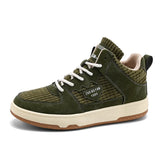 Casual Men's Shoes Outdoor Trend Sneaker Autumn Board Shoes Non-slip Walking Footwear MartLion green 39 