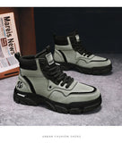 Men Sneakers Outdoor Breathable Boots Outdoor Hiking Winter Shoes Light Non-slip Men Desert Ankle Boots Chelsea Boots Men MartLion