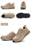 safety autumn shoes breathable work anti stab work sneakers with steel toe indestructible anti smashing MartLion   