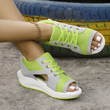 Sandals Lady Platform Chunky Women's Open Toe Casual Summer Sports Shoes MartLion   