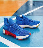 Trendy Breathable Combat Casual Sports Basketball Men's Shoes Mesh Mart Lion   