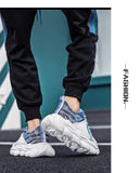 Men's Anti-slip Casual Shoes Outdoor Breathable Sneakers Trendy Mesh Shoes Running MartLion   