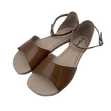 Summer Barefoot Genuine Leather Flat Sandals Women with Soft Sole Zero Drop Wider Toes Box Weight MartLion   