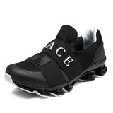 Black Sneakers Men's Breathable Weave Blade Shoes Trainers Non-slip Casual Sneakers Zapatillas De Hombre MartLion heibai A180 40 CHINA