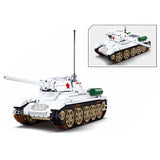 Military ww2 Cannon Assault Armored Vehicle Battle Tank Car Truck Army Weapon Building Blocks Sets  Model King Kids Toys Gift Mart Lion   