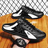 Summer Half Slippers for Men Men's Flat Bottom Casual Shoes Soft Sole Support Shoes Men's Sneakers MartLion