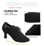 Shoes For Dance Closed Toe Women's Ballroom Modern Tango Salsa Training 5/7CM Heel MartLion   