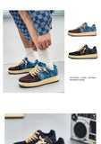 Men's Canvas Shoes Vintage Denim Vulcanized Sneakers Espadrilles Platform Casual Sneakers Mart Lion   