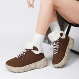 Winter Men Boots Warm Plush Snow Boots Suede Leather Casual Shoes with Fur Winter Outdoor Sneakers Non-slip MartLion