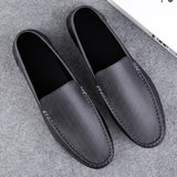 Super Soft Men&'s Moccasins Slip Loafers Flats Casual Footwear Microfiber Leather Shoes Mart Lion   