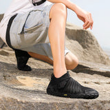 Water Shoes Men's Quick Dry Wide Toe Aqua Adjustable Barefoot Sock for Swim Beach River Pool Surf MartLion   