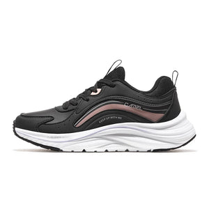 Sports Running Shoes Men's Women Sneakers Waterproof Non-slip Shock-absorbing Casual Ladies MartLion Black Pink-Women 35 