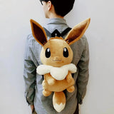 Cute Pokemon Backpack Kawaii Japanese Style Plush Bag Gengar Eevee Snorlax Backpack Schoolbag Cosplay Props Gifts MartLion   