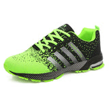 Men's Running Shoes Breathable Outdoor Sports Lightweight Sneakers for Women Athletic Training Footwear MartLion green 5 