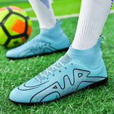 Society Soccer Cleats Soccer Shoes Men's Training Sport Footwear Professional Field Boot Fg Tf Soccer Mart Lion   