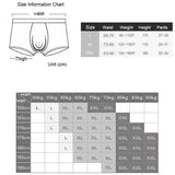 Men's  Underwear Shorts Soft Stretch Fabric Breathable Color Men Underwear MartLion   