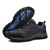 Hiking Shoes Men's Mesh Sneakers Breathable Black Mountain Boy Autumn Summer Work Aqua Outdoor Mart Lion 862 grey 41 