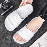 Summer Breathable Men's Slippers Outdoor Casual Shoes Slip On Unisex Sneakers Non-slip Bathroom Lightweight Sneakers Mart Lion   