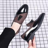 Designer Dress Shoes Men's Wed Dress Slip on Casual Oxfords Wedding Party Club Mart Lion   