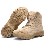  Trendy Outdoor Walking Shoes Men's Army Military Boots Special Forces Hiking Desert Combat Casual Sneakers MartLion - Mart Lion