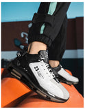 Fujeak Men's Casual Shoes Tenis Luxury Trainer Race Sneakers Breathable Running Mart Lion   