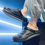  Men's Slippers Summer Sandals Anti-slip Thicken EVA Soft Slipper Outdoor Beach Flip Flops Shoes Mart Lion - Mart Lion