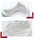 Sneakers Men;s Casual Platform Running Sport Shoes Spring Autumn White Lace Up Outdoor Vulcanize Zapatillas Mart Lion   