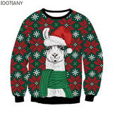 Men's Women Ugly Christmas Sweater Funny Humping Reindeer Climax Tacky Jumpers Tops Couple Holiday Party Xmas Sweatshirt MartLion SWYS074 Eur Size S 