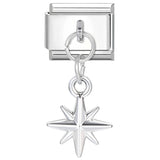 Devil Eyes Heart Star Flowers Italian Charm Links Stainless Steel Fit 9mm Bracelet Jewelry DIY Making Gifts MartLion A13  
