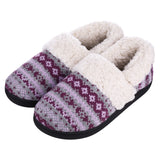 Winter Plush Fur Slippers For Women Men's House Fluffy Cozy Fur Slippers Indoor Warm Plush Home Cotton Shoes MartLion Purple5 46-47(10.8-11 inch) CHINA