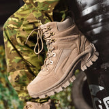Boots Men's Military Special Force Desert Combat Shoes Outdoor Hunting Trekking Camping Boots Tactical Work MartLion   