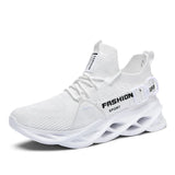Men's Casual Sneakers Summer Running Shoes Mesh Breathable Tenis Light Sport MartLion WHITE 36 