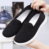 Women's Loafers Slip On Elegant Shoes For Platform Ballet Flats Luxury Trend Classic Sneakers MartLion   