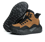 Safety protective shoes anti-smash anti-stabbing safety shoes thick-soled breathable non-slip non-tired feet work shoes MartLion