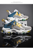 Men's Casual Sneaker Antskid Platform Shoes Lightweight Sneakers Breathable Mesh Walking Tensi MartLion   