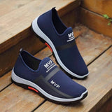 Summer Mesh Men's Shoes Lightweight Sneakers Casual Walking Breathable Slip On Loafers Zapatillas Hombre Mart Lion   