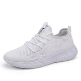 Damyuan Running Shoes Men's Sneakers Flying Woven Breathable Casual Jogging Sport Gym Trainers Mart Lion 9059white 42 