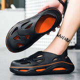 Summer Men's Slippers EVA Platform Outdoor Sandals Garden Clogs Beach Slippers Flip Flops Soft Slides Casual Shoes Mart Lion   