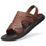 Beach Holiday Men Sandals Summer Cushion Sandals Male Casual Sport Outdoor Light Sandals Men MartLion 7805 Brown 43
