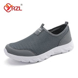 Breathable Men's Casual Shoes Lightweight Outdoor Walking Non-slip Sneakers Slip on Flats Footwear MartLion   