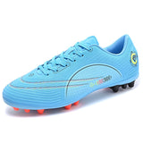 Men's Football Boots Breathable Indoor Soccer Shoes Children's Tf Sneakers Mart Lion Moon cd Eur 30 