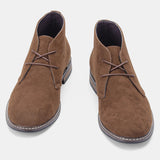 Suede Desert Boots Brand Men's Leather Ankle Retro Casual MartLion   