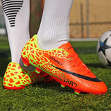 Five-a-side Soccer Shoes Football Men's Breathable Turf Soccer Cleats Futsal Kids Mart Lion   