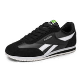 Classic Trend Casual Men's Breathable Sports Trainers Shoes Flat Jogging Sneakers Running MartLion Black 835 39 