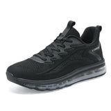 Running Shoes Men's Breathable Running Wears Light Weight Athletic Footwears Comfortable Walking Sneakers MartLion Hei 38 